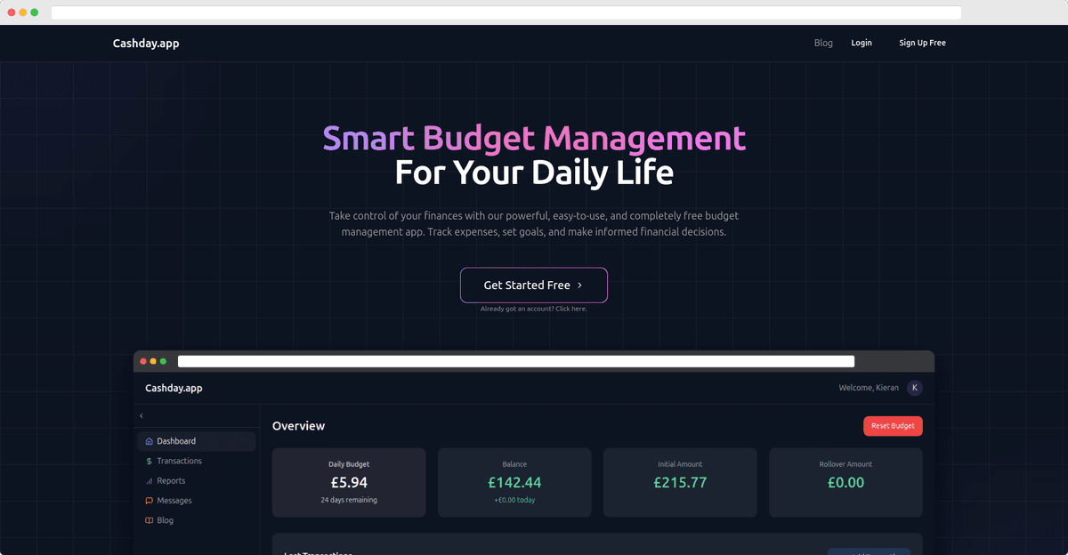 Cash Day App Project